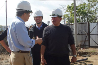 GMS’s CEO and Armenia’s PM Tour Construction Of Armenian Radioisotope Production Center